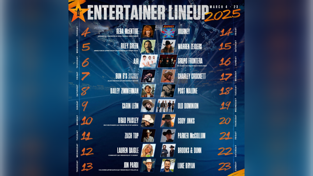 HLSR Rodeo Concert Lineup Exposed Your Ultimate Guide to the Hottest Acts!